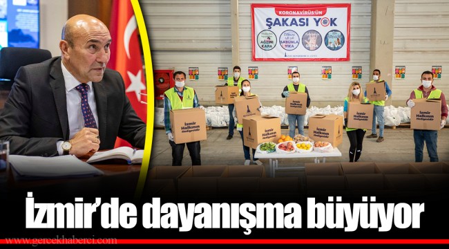 İzmir’de dayanışma büyüyor