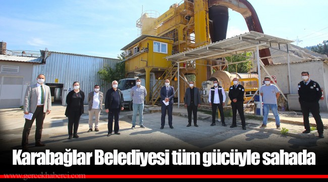 Karabağlar Belediyesi tüm gücüyle sahada