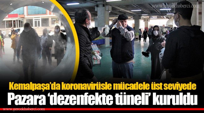 Kemalpaşa’da koronavirüsle mücadele üst seviyede