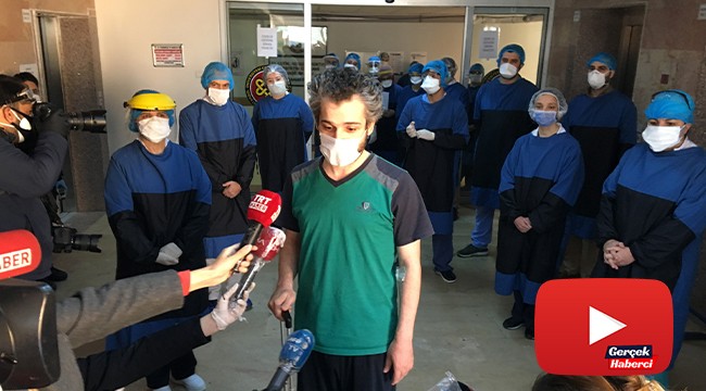 Korona virüsü yenen doktor, “Beni bıraksalar şimdi göreve dönerim”