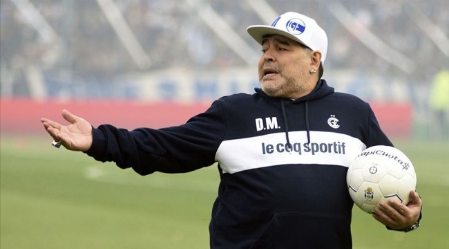 Maradona futbolu çok özlemiş