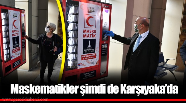 Maskematikler şimdi de Karşıyaka’da