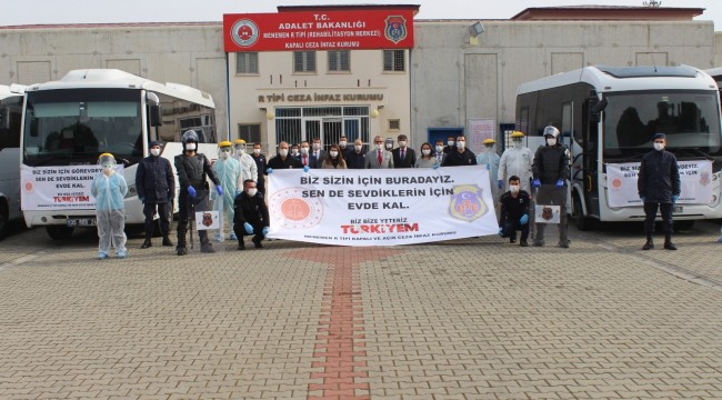 Menemen Hatundere Cezaevi personeli kendilerini izole etti