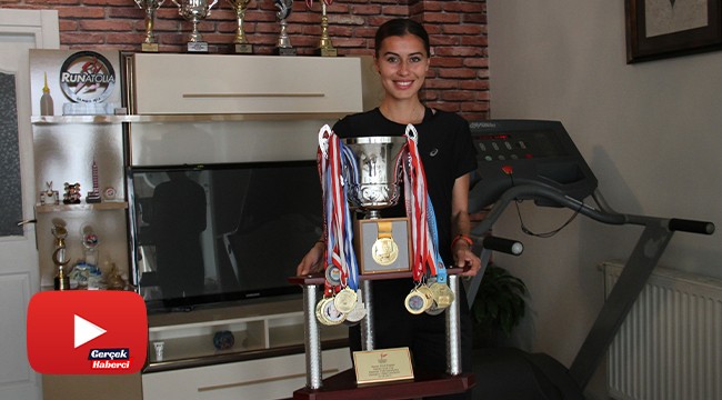 Milli atlet Tuğba Güvenç olimpiyatlara evde böyle hazırlanıyor
