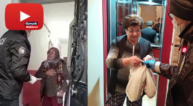 Polisi aramaktan çekindiğini söyleyen Meryem teyzenin yüreğine su serpti