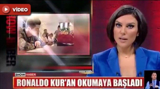 Show TV, troll tweet'e inanıp "Ronaldo Kur'an okudu" haberi yaptı