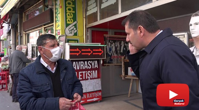Sokağa çıkması yasaktı, valiye yakalandı