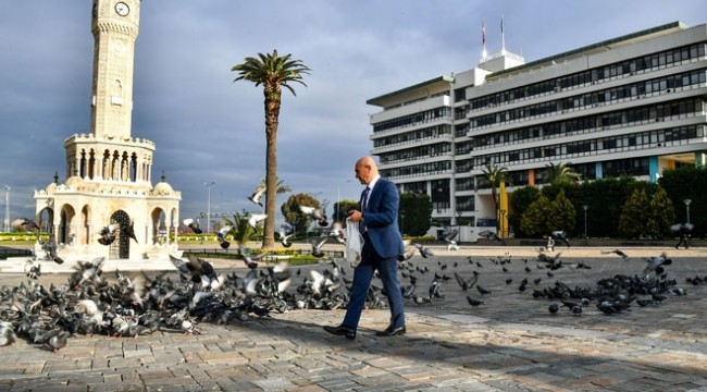 Sokakta yaşayan canlar da unutulmadı
