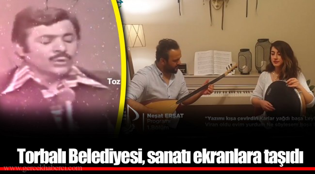 Torbalı Belediyesi, sanatı ekranlara taşıdı