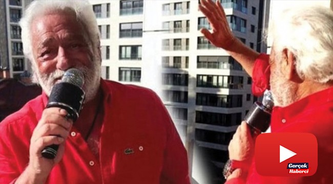 Ünlü sanatçı Fedon'dan komşularına balkon konseri