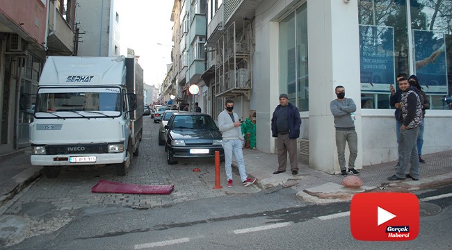 Usta şoför iki kez freni patlayan kamyonla faciayı atlattı