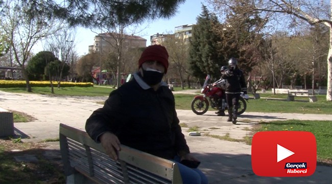 Yasaklara uymadan sahile gitti, gazeteciye 'bilinçli olmak gerekiyor' dedi