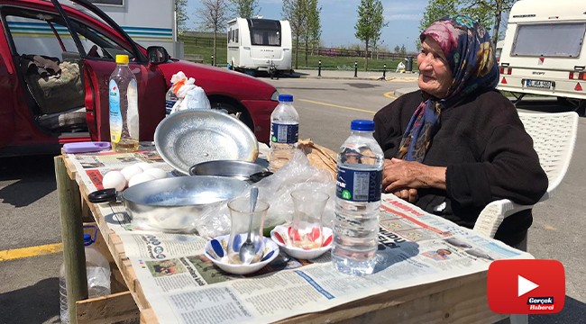 82 yaşındaki engelli kadın ve oğlu 90 gündür arabada yaşıyor