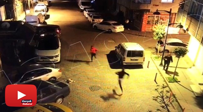 Amatör futbolcuya kapkaç dehşeti kamerada