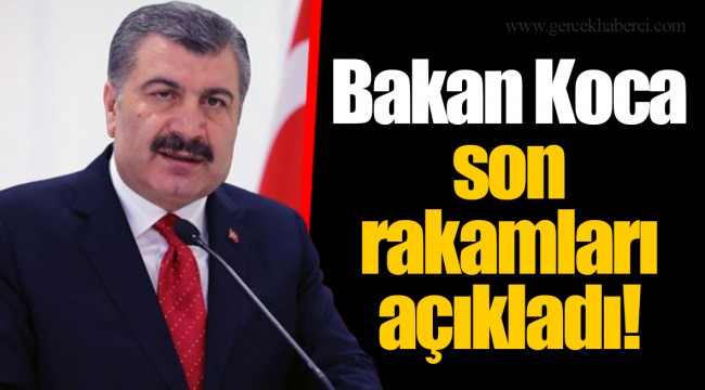 Bakan Koca son rakamları açıkladı!