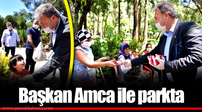 Başkan Amca ile parkta