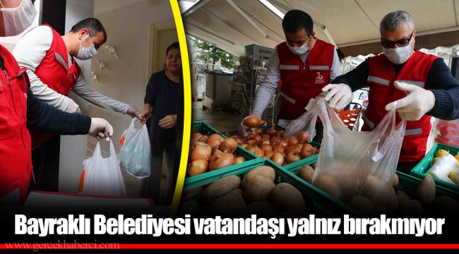 Bayraklı Belediyesi vatandaşı yalnız bırakmıyor