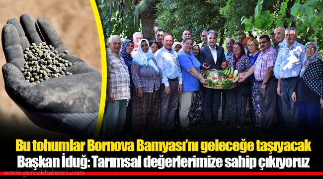 Bu tohumlar Bornova Bamyası’nı geleceğe taşıyacak