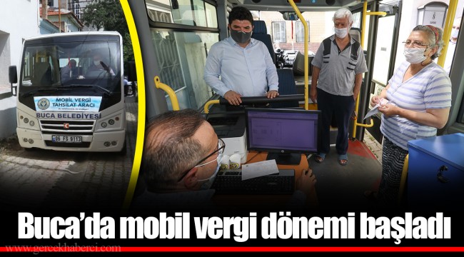 Buca’da mobil vergi dönemi başladı