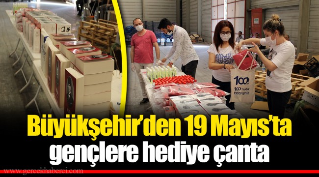 Büyükşehir’den 19 Mayıs’ta gençlere hediye çanta