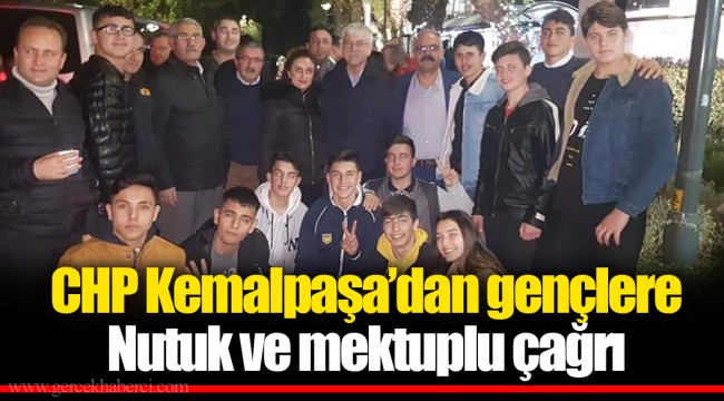 CHP Kemalpaşa’dan gençlere Nutuk ve mektuplu çağrı
