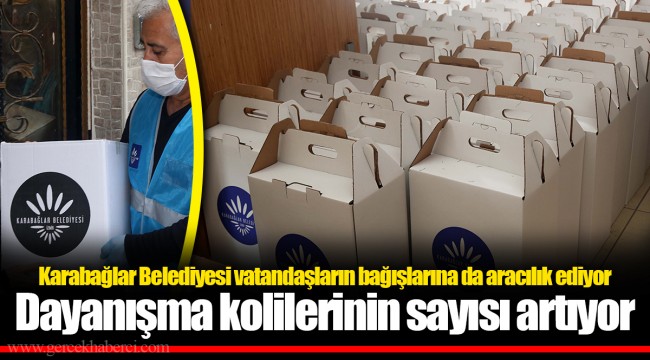 Dayanışma kolilerinin sayısı artıyor