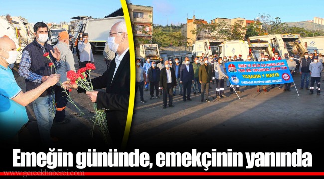 Emeğin gününde, emekçinin yanında