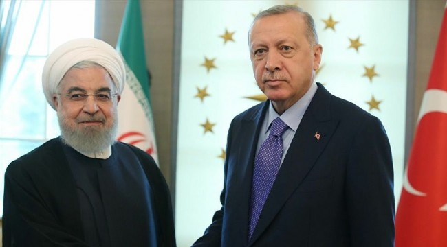 Erdoğan ile Ruhani, kara ve hava sınırlarının yeniden açılmasını konuştu
