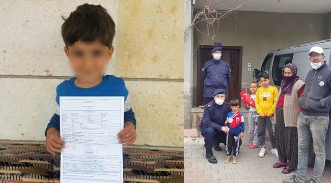 Evinin önünde oynayan 4 yaşındaki çocuğa 3 bin 150 lira para cezası kesildi