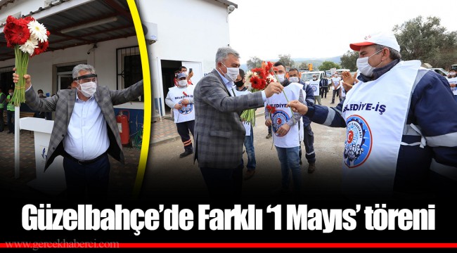Güzelbahçe’de Farklı ‘1 Mayıs’ töreni