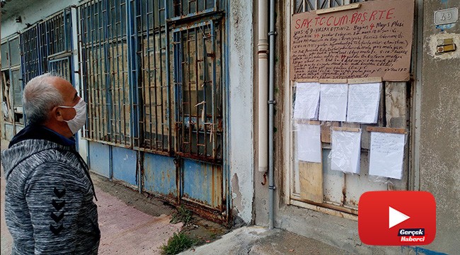 Kapıya astığı mesajla gülümsetmişti: O amca maaşını teslim aldı