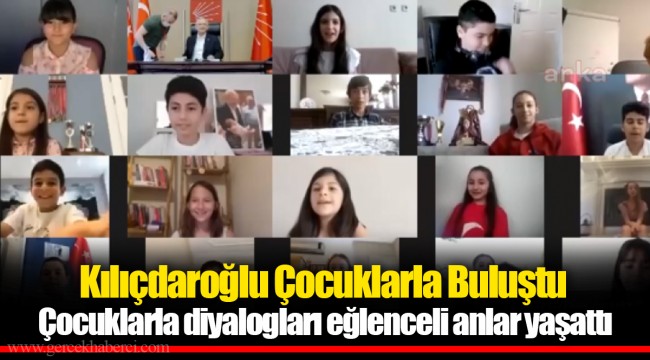 Kılıçdaroğlu çocuklarla buluştu... Çocuklarla diyalogları eğlenceli anlar yaşattı