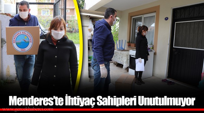 Menderes’te İhtiyaç Sahipleri Unutulmuyor