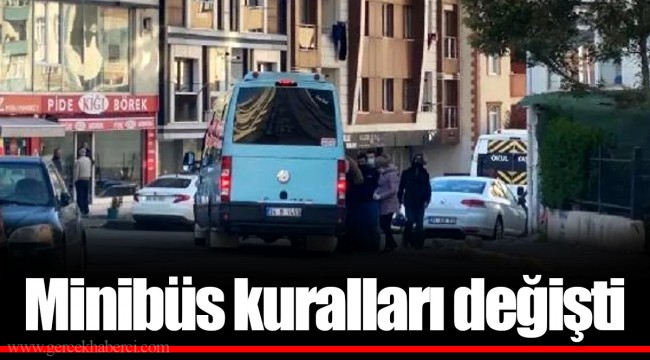 Minibüs kuralları değişti