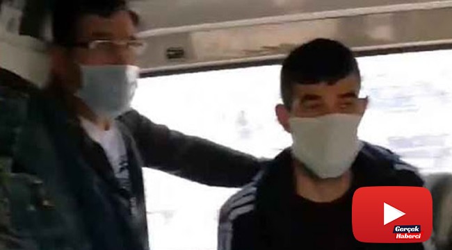 Panelvan araçla yolcu taşırken yakalandılar