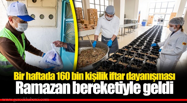 Ramazan bereketiyle geldi