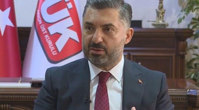 RTÜK Başkanı Şahin: Hakaret ve tehdit içeren paylaşımlar hakkında işlem başlatıldı