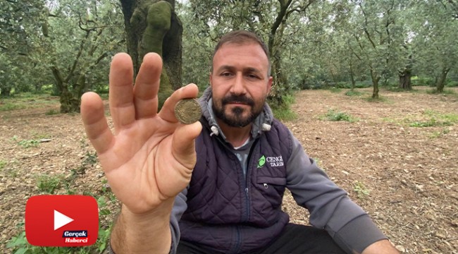 Tarladan 2200 yıllık sikke çıktı