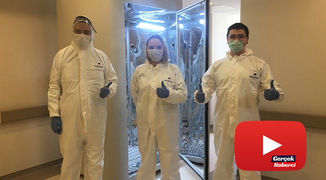 Türk bilim insanları geliştirdi; Koronavirüsü 30 saniyede öldüren kabin