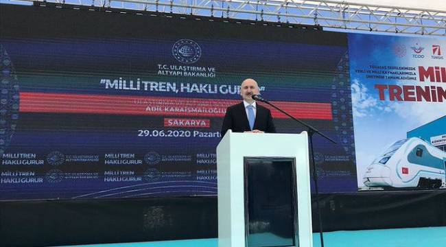 Bakan Karaismailoğlu: Milli elektrikli tren bu yıl sonunda raylara indirilecek