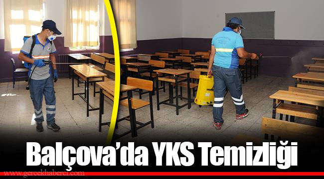 Balçova’da YKS Temizliği