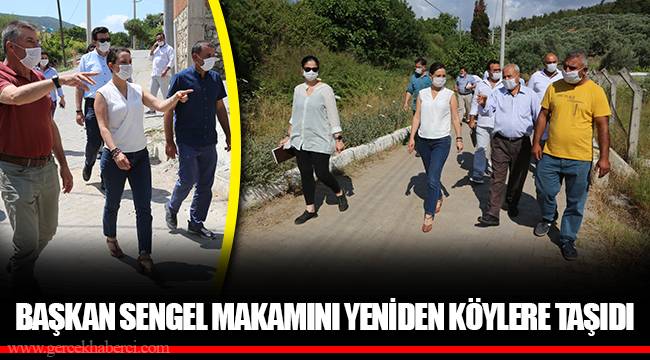 BAŞKAN SENGEL MAKAMINI YENİDEN KÖYLERE TAŞIDI 