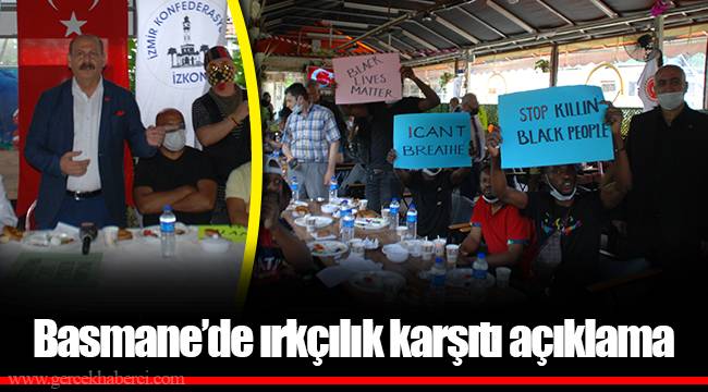 Basmane’de ırkçılık karşıtı açıklama