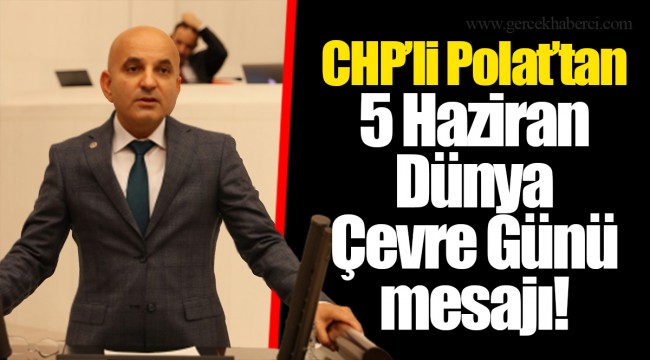 CHP’li Polat’tan 5 Haziran Dünya Çevre Günü mesajı!