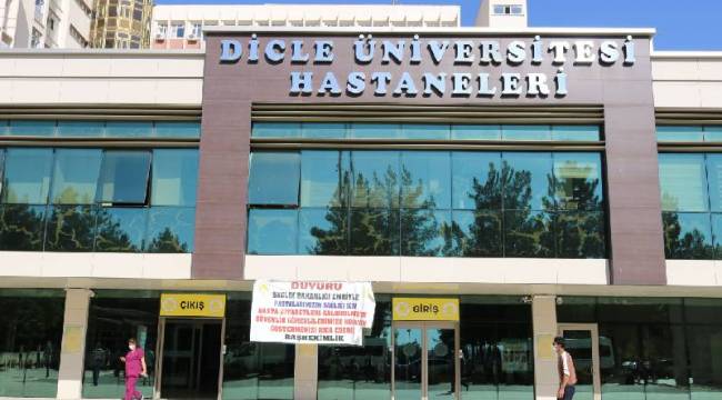 Diyarbakır'da 166 sağlık çalışanı Covid-19 hastası,1'i ise hayatını kaybetti