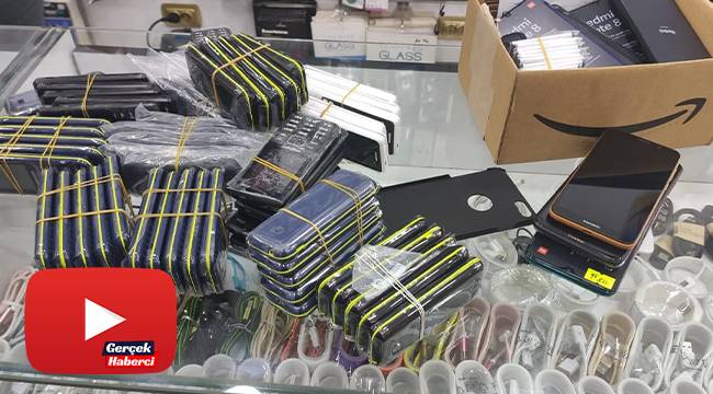 Dolaptaki zuladan kaçak cep telefonları çıktı