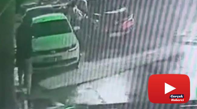 Fırtınada çatıdan düşen sacın altında kalmaktan saniyelerle kurtuldu