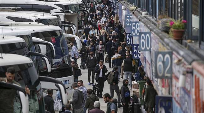 İstanbul'da şehirlerarası otobüs sefer sayısı günde 800'e çıktı