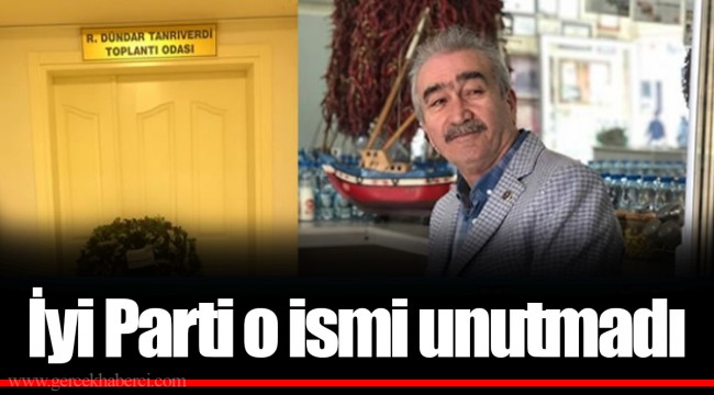 İyi Parti o ismi unutmadı
