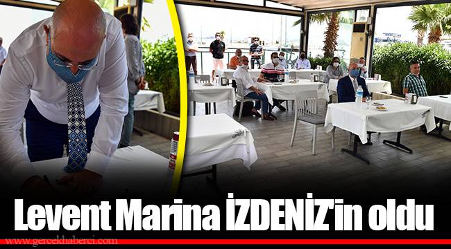 Levent Marina İZDENİZ&#039;in oldu